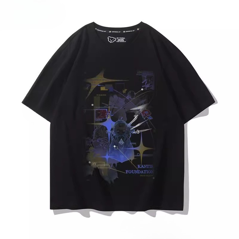 Anime Arknights Grafik-T-Shirt – Popular Anime Merchandise Bewertung und Preis